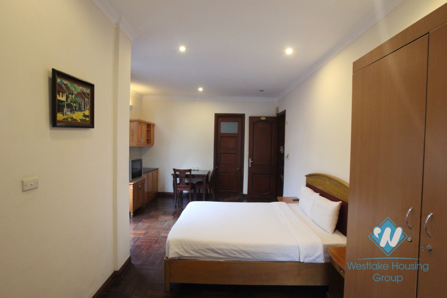 Studio apartment for rent in Au Co Street, Tay Ho, Ha Noi
